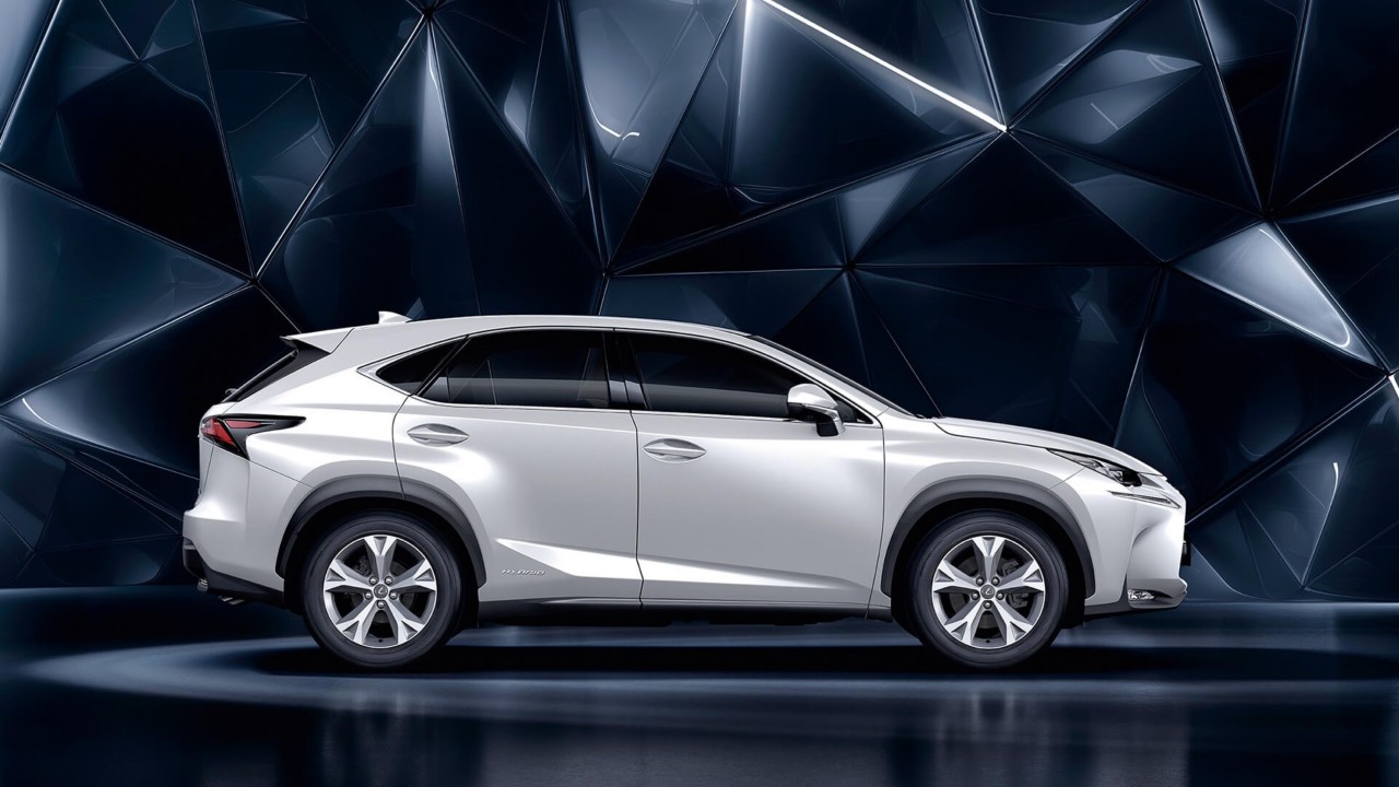 Lexus NX front of car