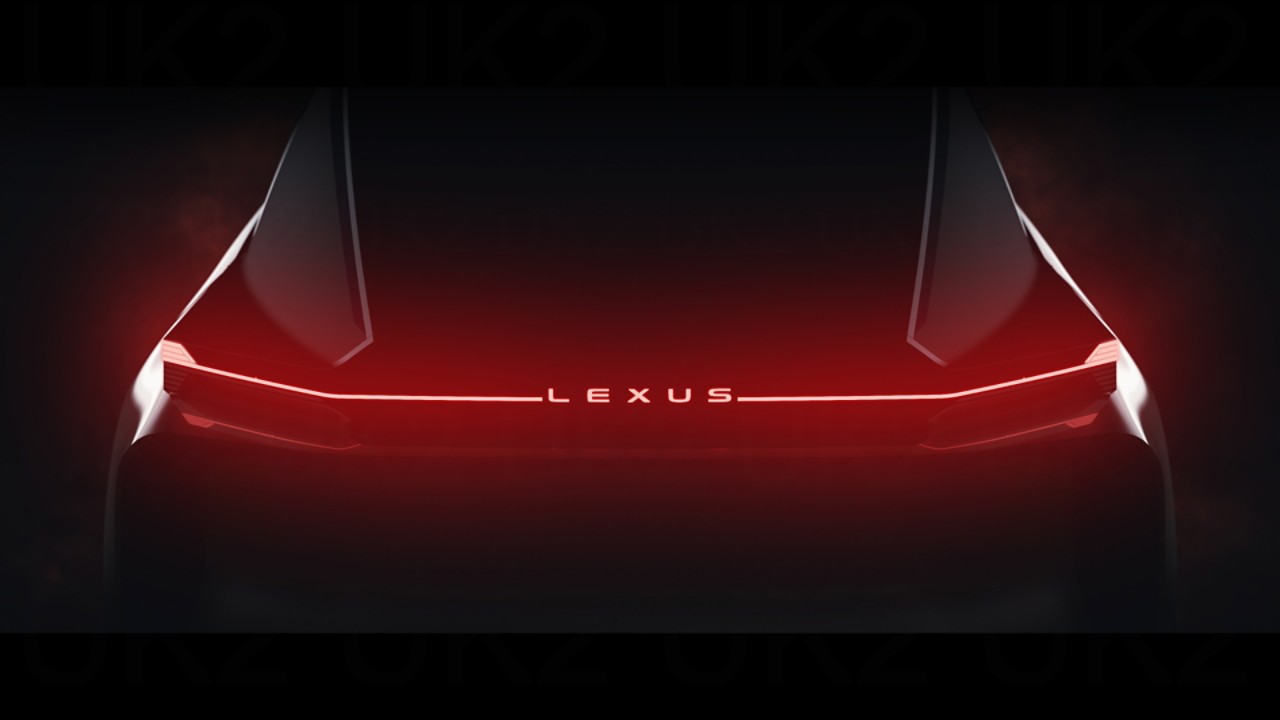 The rear of a Lexus vehicle